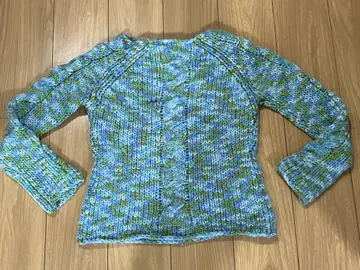 파타고니아 워터걸 케이블 짜임 니트 스웨터 청록색