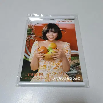 #TWICE5 ec board 혜택 태피스트리풍 포스터 정연