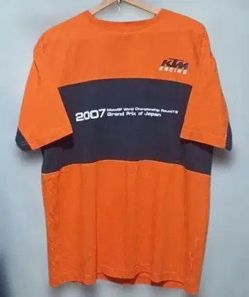MotoGP KTM RACING 2007년 응원 T셔츠 컬렉터용