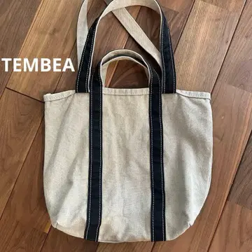 가격 인하! TEMBEA 마켓 토트 스몰 린넨 코튼 중고