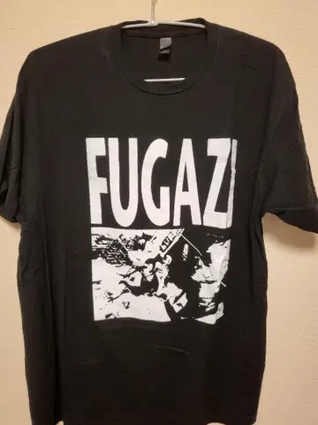 FUGAZI 밴드 티셔츠 XL