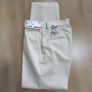 UNIQLO 스마트 앵클 팬츠 S 사이즈 내추럴