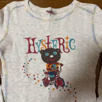 Hysteric 캐릭터 프린트 긴팔 T셔츠