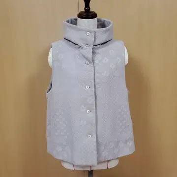 군겐도 새상품급 그레이지 플리스풍 베스트