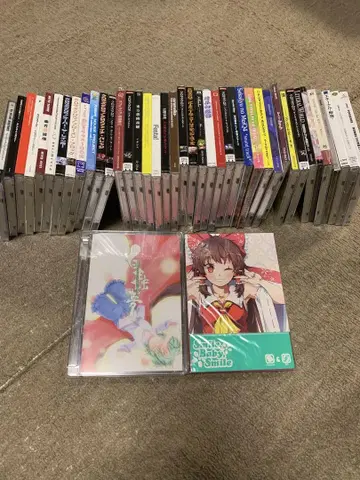 애니메이션 동인 보컬로이드 동방 우타이테 CD 묶음 판매 약 40장