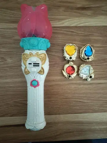 마법사 프리큐어 플라워 에코 완드 링클스톤 4개