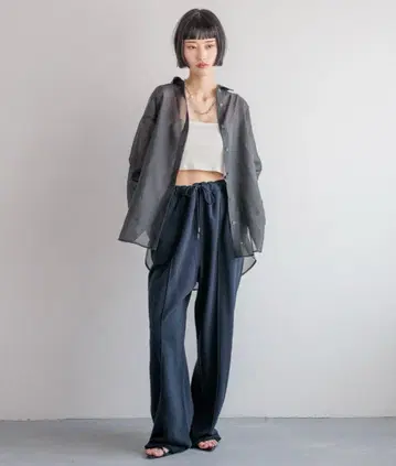 [ 선택 가능한 SHORT&LONG 기장 ] 시어 셔츠 LS 롱 기장