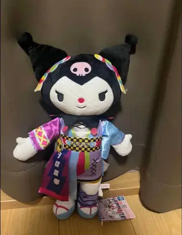 산리오 퓨로랜드 콜라보레이션 라이브 캐릭터 봉제 인형 쿠로미