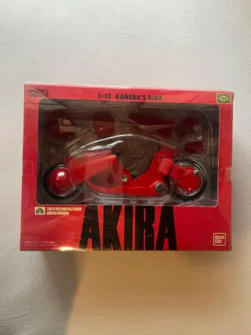 AKIRA 카네다의 바이크 도쿄 모터사이클 쇼 한정판 모델 반다이