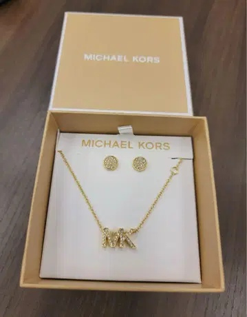 MICHAEL KORS 목걸이 귀걸이 세트