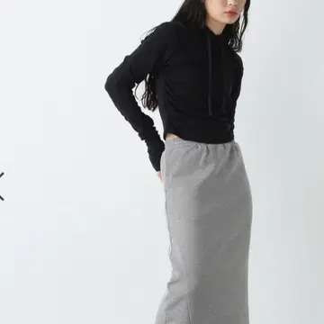 [ Les Fleurs ] 컴팩트 개더 후디 JEANASIS