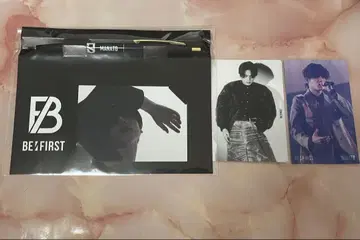 BE:FIRST 마나토 포토 카드 포함 볼펜 트레이딩 카드