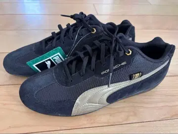 PUMA 스피드캣 스니커즈 블랙/골드