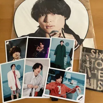 마츠무라 호쿠토 SixTONES 부채 아크릴 스탠드 사진