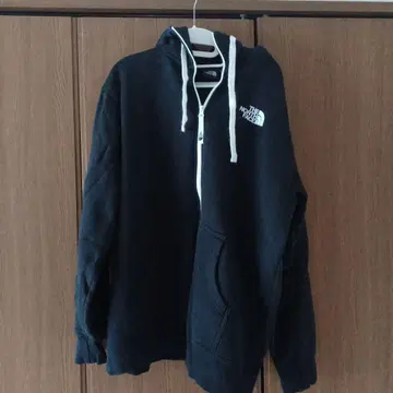 THE NORTH FACE 블랙 후드티 L