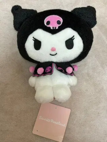 산리오 퓨로랜드 한정판 봉제 인형 쿠로미