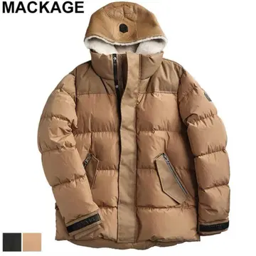맥케이지 MACKAGE 무스탕 레이어드 다운 자켓 라일리40