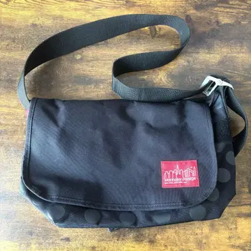 ManhattanPortage 도트 프린트 메신저 백