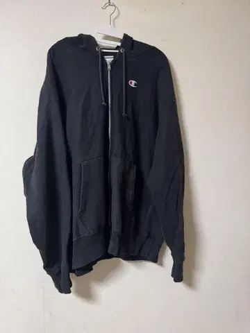 Champion Reverse Weave 후드티 xxl 블랙