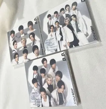 Snow Man D.D. 데뷔 싱글 CD, DVD 3매 세트