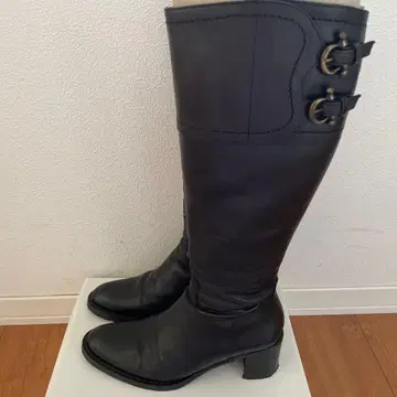 프랑코 마르티니 블랙 롱 부츠