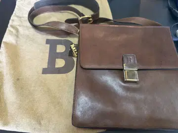 BALLY 빈티지 브라운 숄더백 수납 가방