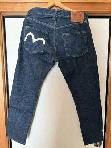 새상품급 에비수 EVISU 갈매기 손글씨 페인트 lot2000T No.2