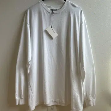 [ AURALEE ] LUSTER PLAITING L/S TEE 오라리