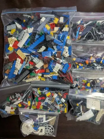 레고 블록 묶음 판매 약 1kg