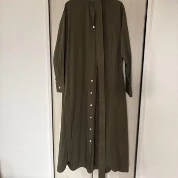 maison de R 올리브 롱 원피스 F
