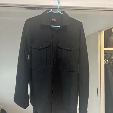 THE NORTH FACE 블랙 긴팔 셔츠 M