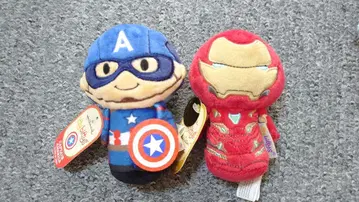itty bittys 캡틴 아메리카 아이언맨 봉제 인형
