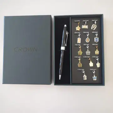 CROWN 참과 펜 세트