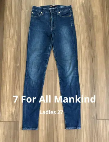 7 for all mankind 스트레치 스키니 청바지 사이즈 27