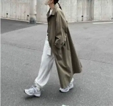 FASHIRU 스텐카라 코트 moss green middle