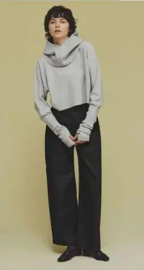 UNFILO [세탁 가능] 커브 와이드 팬츠 새상품, 미사용 XS
