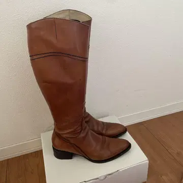 프랑코 마르티니 브라운 롱 부츠
