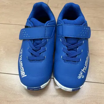 키즈 험멜 팔라모어 파랑 신발 18cm