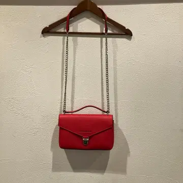 CALVIN KLEIN JEANS 레드 숄더백