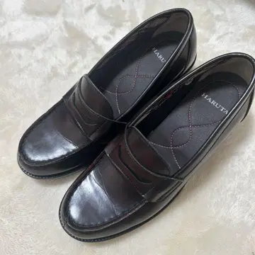 HARUTA 다크 브라운 로퍼