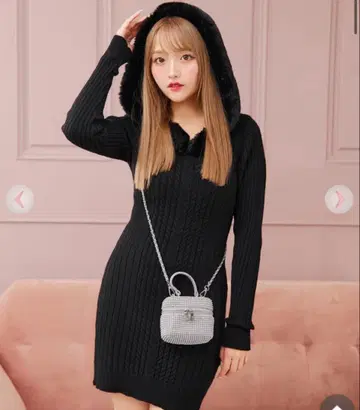 Rady 후드 부착 니트 원피스