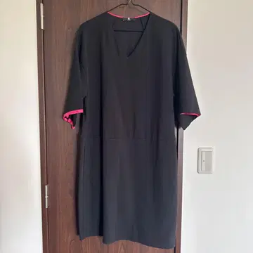PAUL SMITH 폴스미스 7부 소매 사크 원피스 블랙 ML