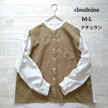 cloudnine 클라우드나인 밴드 카라 블라우스 M-L 나추란