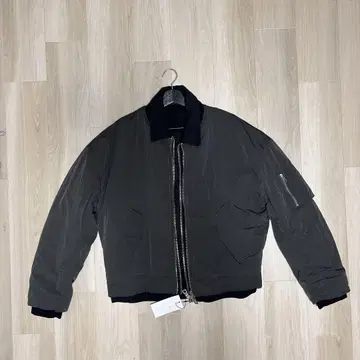 ZARA 다크 그레이 봄버 자켓