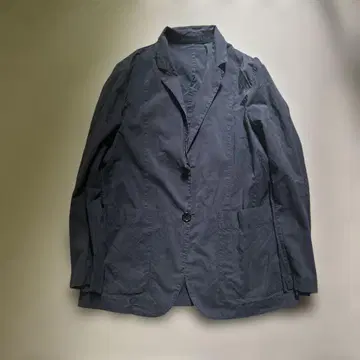 MARGARET HOWELL 네이비 테일러드 자켓