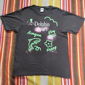 [ 아이묭 ] 돌아파 Tshirt/차콜 L 사이즈