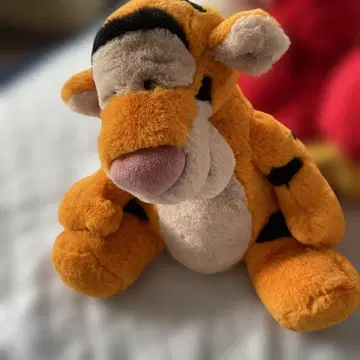 디즈니 티거 플러피 플러시 포근포근 봉제 인형 푸우