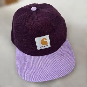 Carhartt 코듀로이 캡 보라색