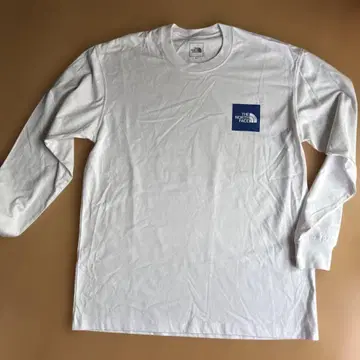 THE NORTH FACE XL 화이트 롱 슬리브
