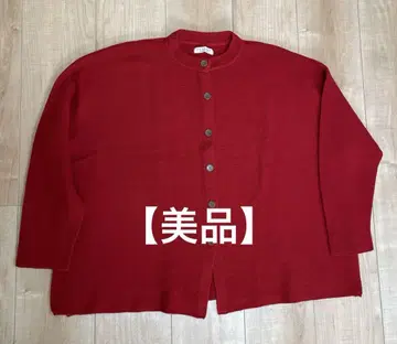 FACTORY 크루넥 와이드 가디건